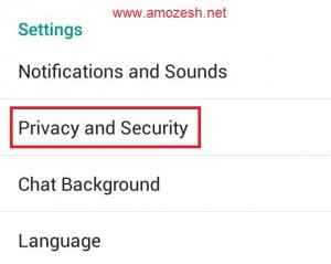 آموزش گذاشتن رمز عبور برای تلگرام